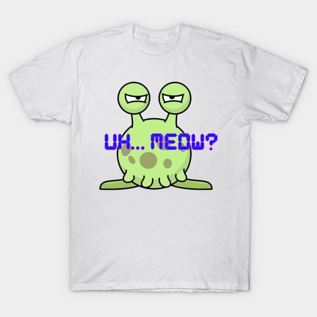 Meow T-Shirt by TheFatWizard